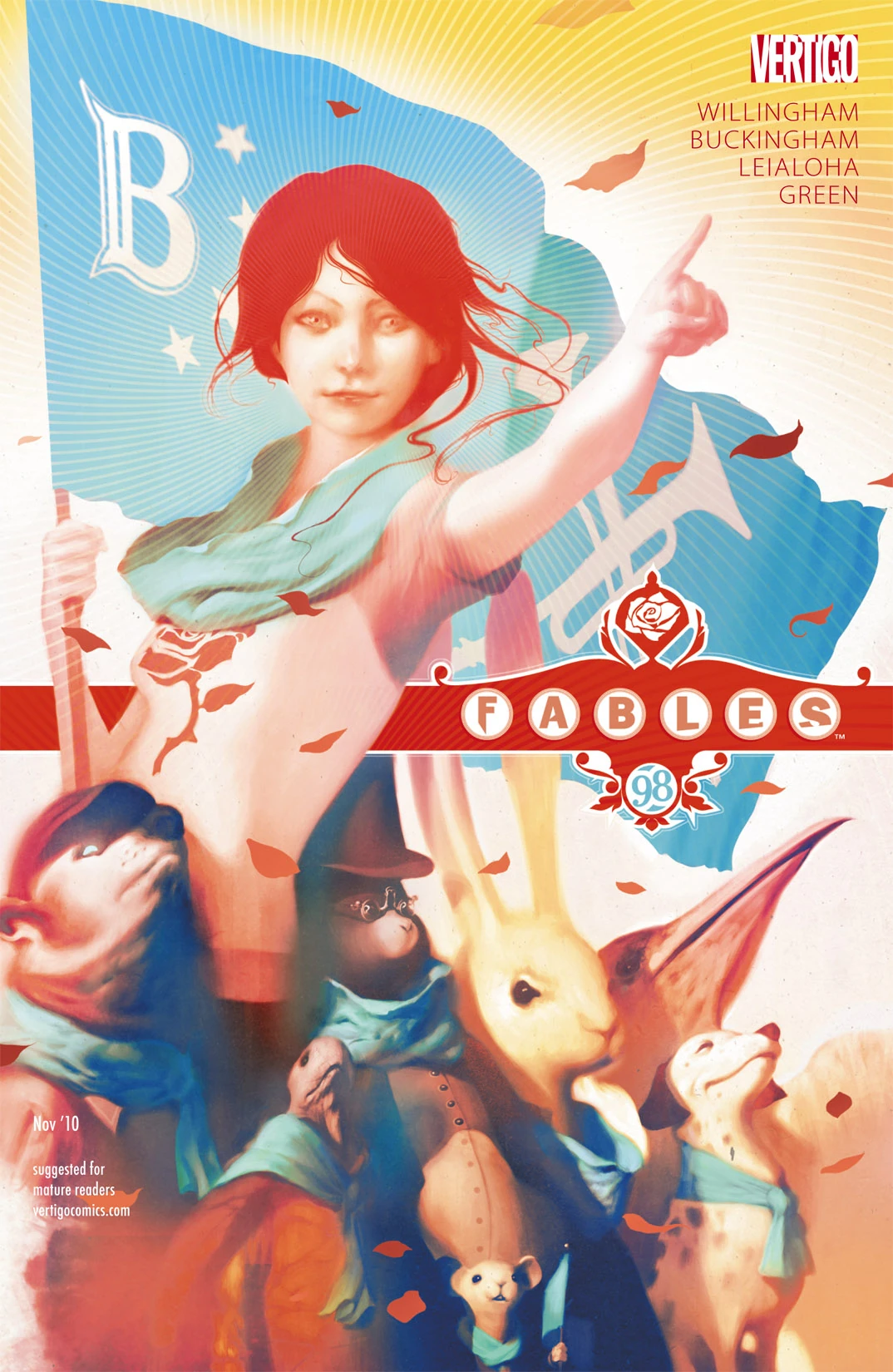 Fables #98 (DC, 2010 — Cover A) cover